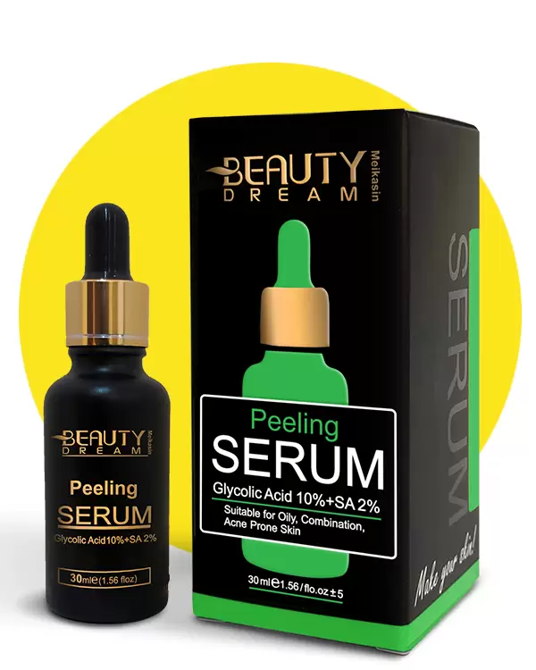 سرم تخصصی پیلینگ Glycolic Acid ۱۰% + SA ۲% | نابودگر جوش + ریزکننده منافذ + شفاف‌کننده پوست!
