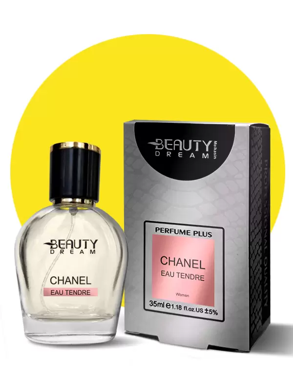 پرفیوم پلاس ۳۵ میل بیوتی دریم با رایحه شانل او تندر ( Chanel Eau Tendre )