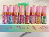 لیپ گلاس شاین دار رنگی جذاب برند Miss Betty