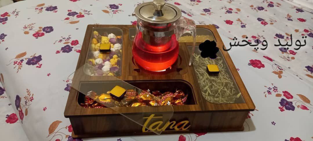 تیبک ۴خانه وارمردار همراه با شمع