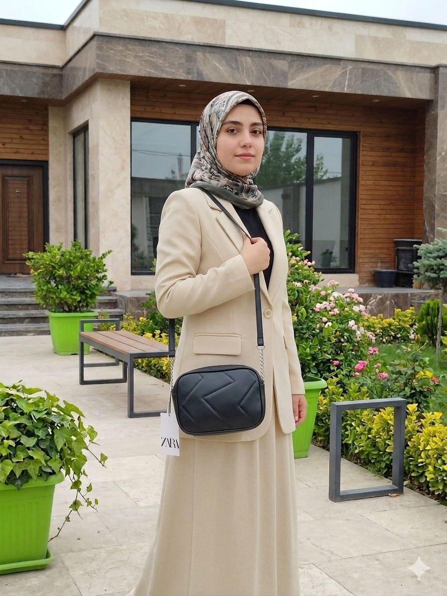 دوشی گلدوزی