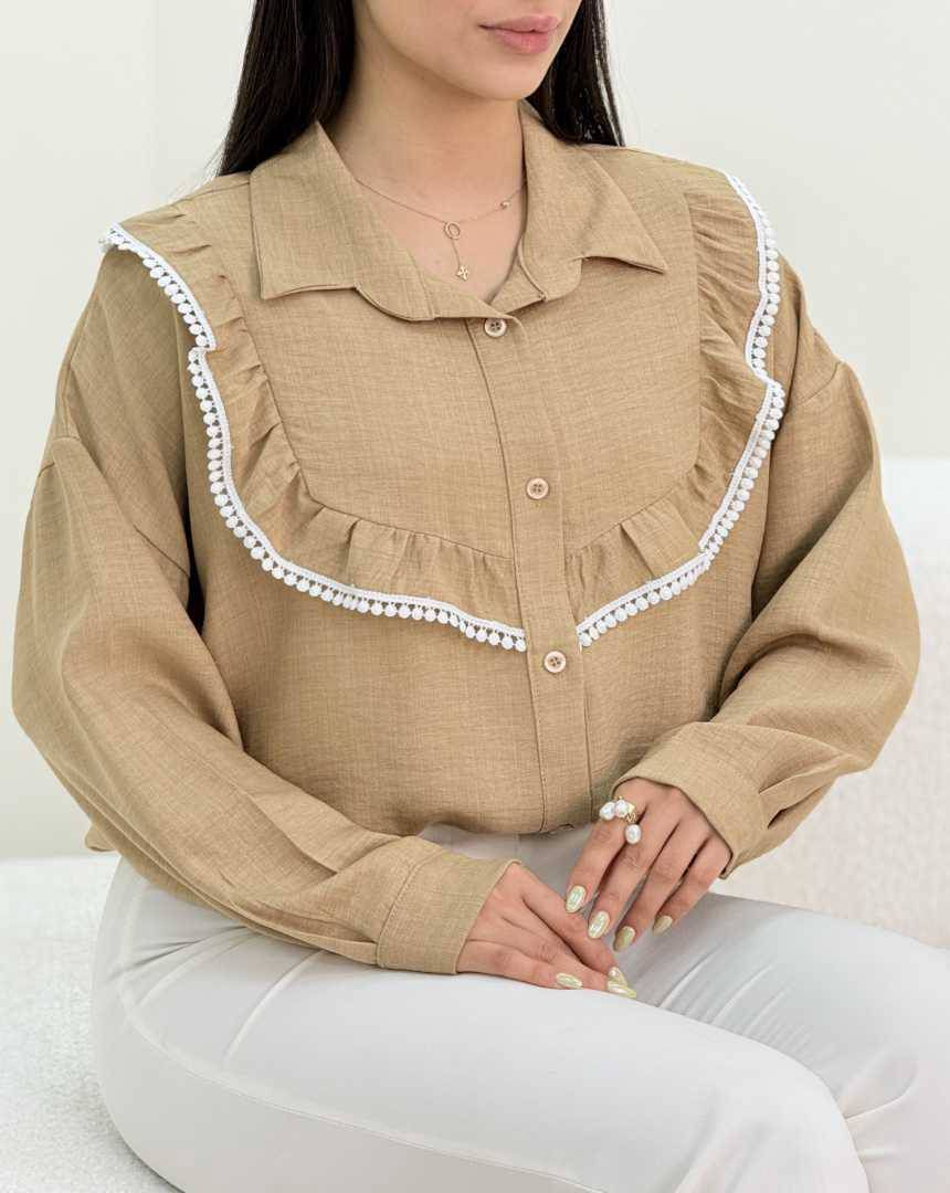 شومیز عروسکی توپی