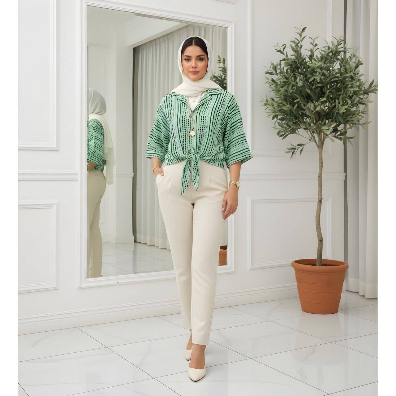 شومیز گره ای مهسا