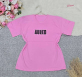 تیشرت باکسی طرح AULED