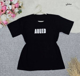 تیشرت باکسی طرح AULED