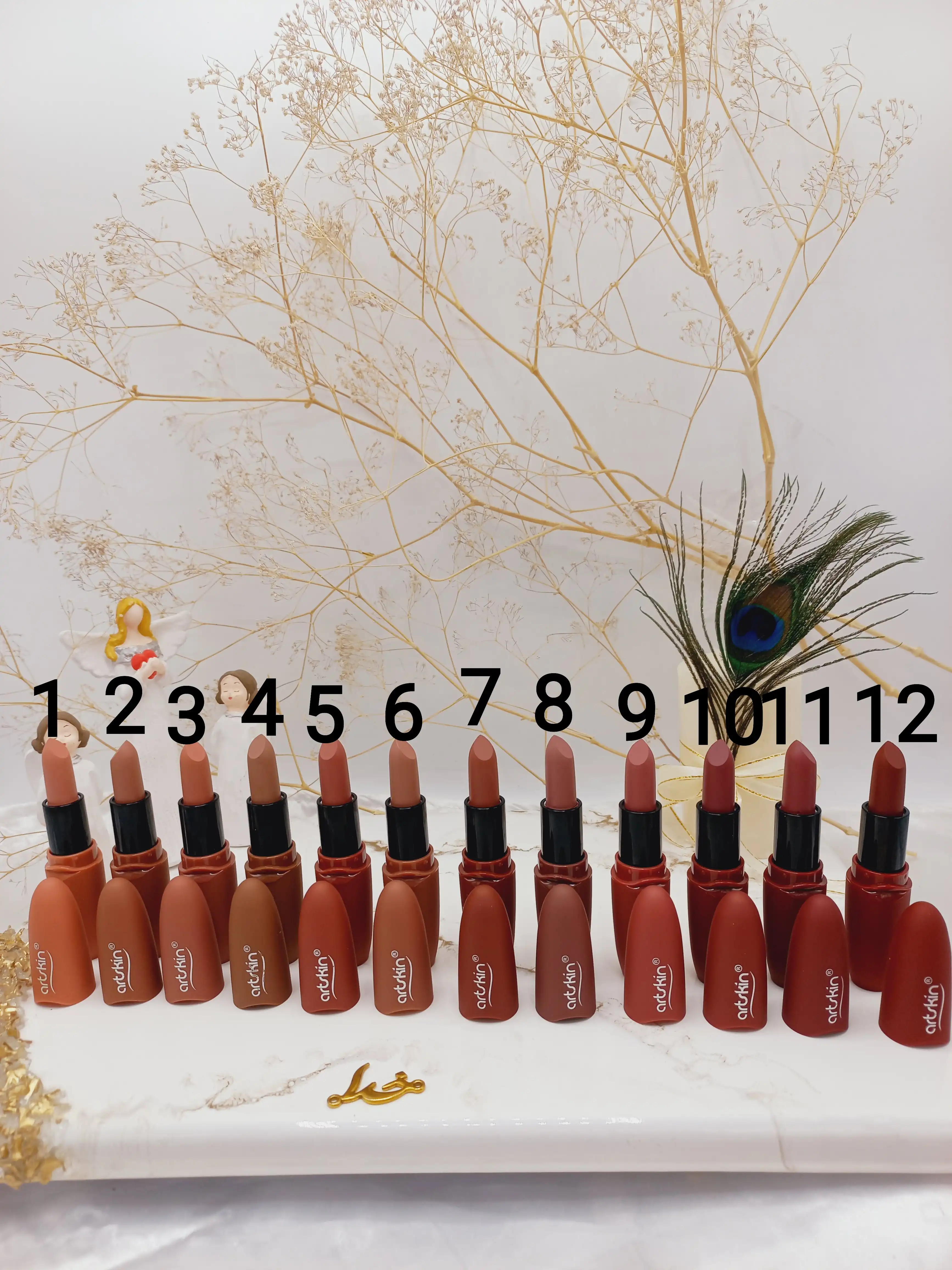 پک 6 تایی رژ جامد آرت اسکین Art Skin